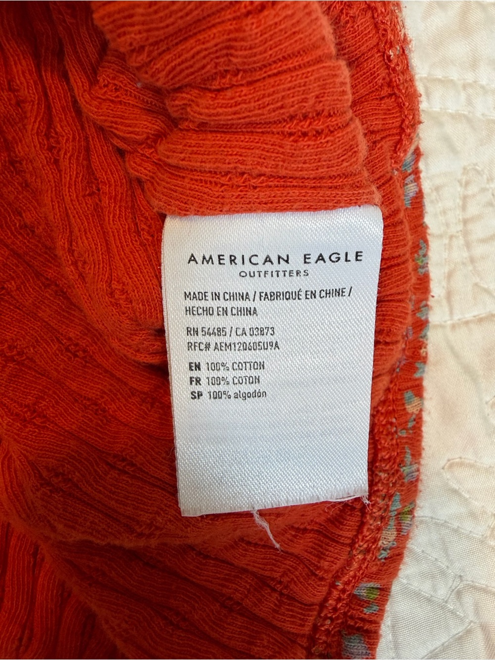 AMERICAN EAGLE- Ribbed Tank - Picture 5 of 5